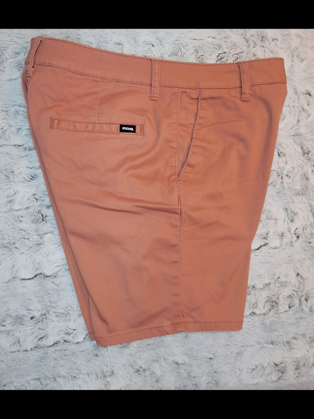 RSQ Men's Classic Chino Design in Salmon